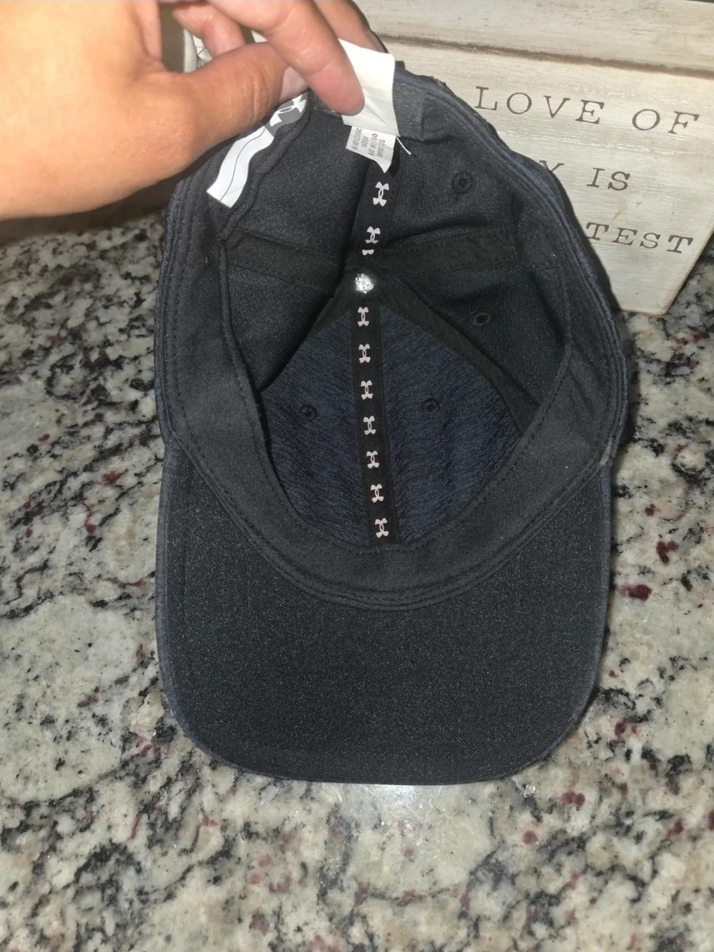 Under Armour Boys Baseball Grey  Cap